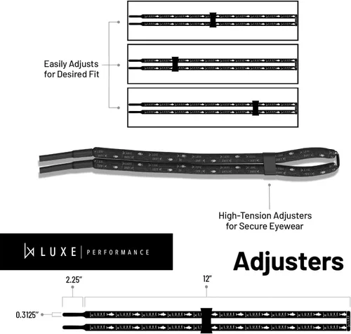Vista 5 de Retenedor flotante ajustable para gafas, correa de gafas de sol ligera y duradera, cordón flotante, correa para gafas
