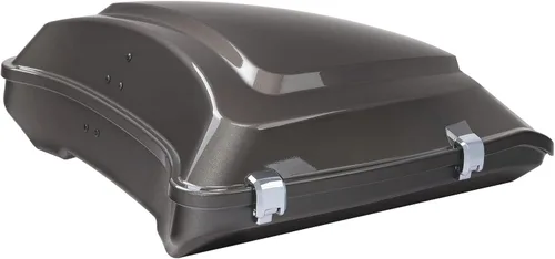 Vista 11 de TCT-MOTORPARTS Paquete de maquinilla de afeitar tronco con pestillo apto para Harley TourPak Road King Road Glide 14 y posteriores color #2