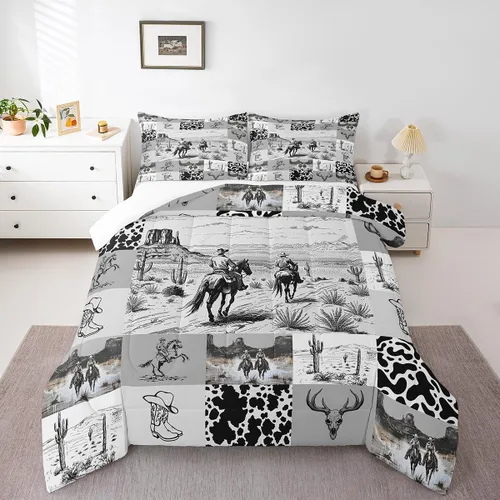 Vista 32 de Feelyou Lindo juego de ropa de cama de ajolote para niños y niñas tamaño twin, juego de edredón de salamandra para niños, mujeres y hombres, edredón