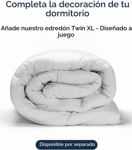 Vista 7 de Juego de funda de edredón tamaño Twin/Twin XL - Funda de edredón extra suave 68 x 90 con 1 funda de almohada - Ropa de cama de lujo hotelero, fácil