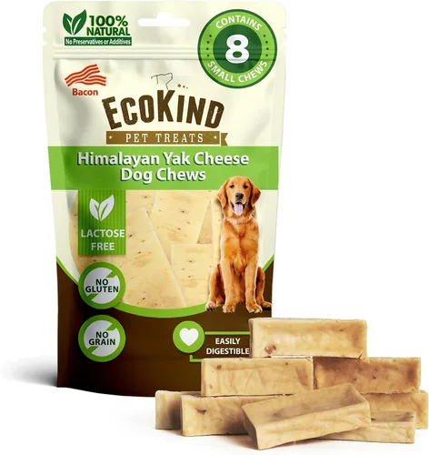 Vista 22 de EcoKind Premium Gold Yak Cheese - Masticables para perros del Himalaya, golosinas saludables para perros pequeños, con alto contenido de proteínas