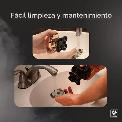 Vista 4 de Skull Shaver Forte - Cuchilla de afeitar de repuesto de 5 cabezales, húmeda