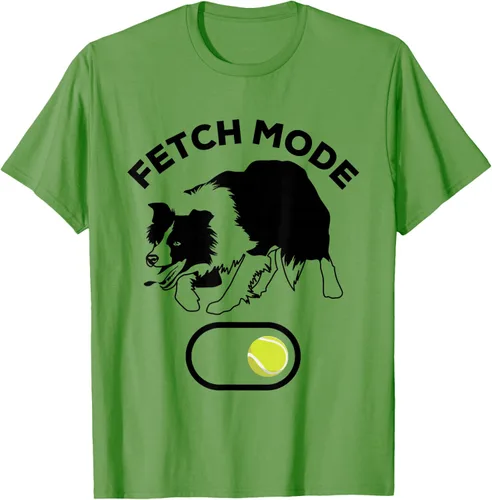 Vista 15 de Border Collie Stuff - Camiseta de pelota de tenis para hombre, Border Collie Fetch, Blanco Gris Oscuro