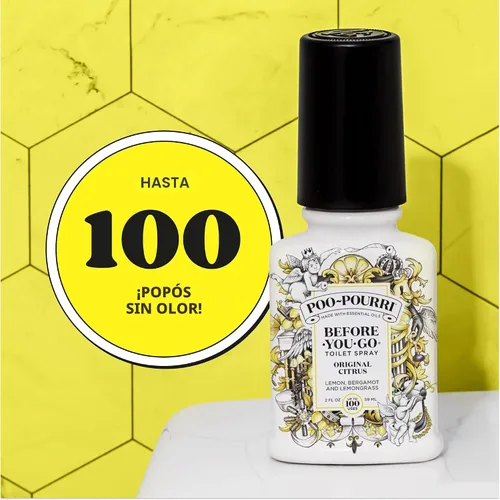Vista 8 de Poo-Pourri Before-You-Go - Aerosol para inodoro, cítricos originales, 2
