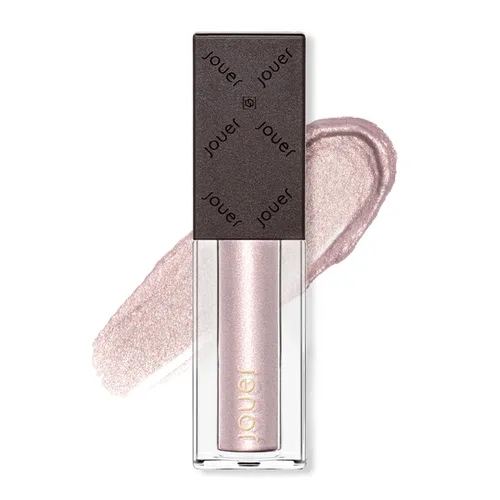 Vista 7 de Jouer Paris Lights - Sombra de ojos líquida metálica - Sombra de ojos en crema brillante de larga duración y a prueba de arrugas, acabado cromado
