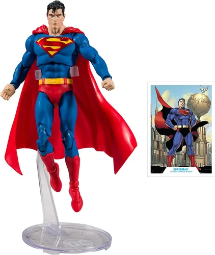 Vista 2 de McFarlane Toys DC Multiverse Superman DC Rebirth Figura de acción de 7