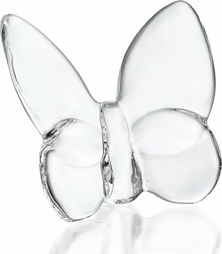 Vista 12 de kanpura Figura de mariposa de cristal azul, figura de mariposa voladora, adorno de mariposa de cristal, animal de cristal coleccionable