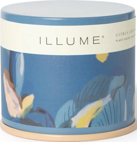 Vista 24 de Illume, Candle Hinoki Sage Vanity Tin 11.8 onzas
