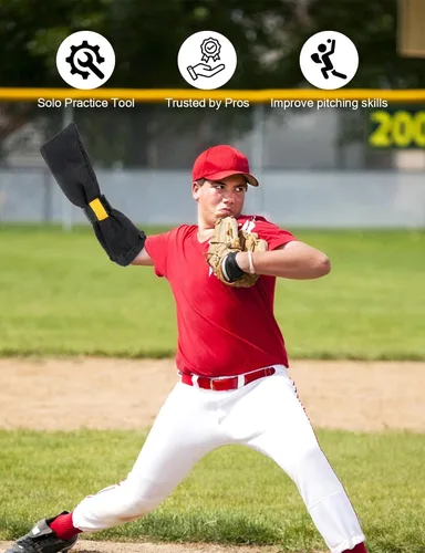Vista 6 de Calcetines de entrenamiento de béisbol, calcetines de entrenamiento ajustables de béisbol y softbol, fortalece tu brazo, habilidades de lanzamiento