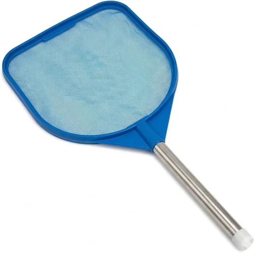 Vista 7 de Jed Pool Tools 40-376F - Espumador de hojas de malla fina para piscina y spa con asa, color blanco