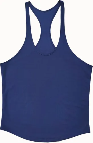 Vista 6 de TNWUBOLN Camisetas de tirantes para hombre, para culturismo, entrenamiento, gimnasio, entrenamiento, algodón, fitness, espalda en Y
