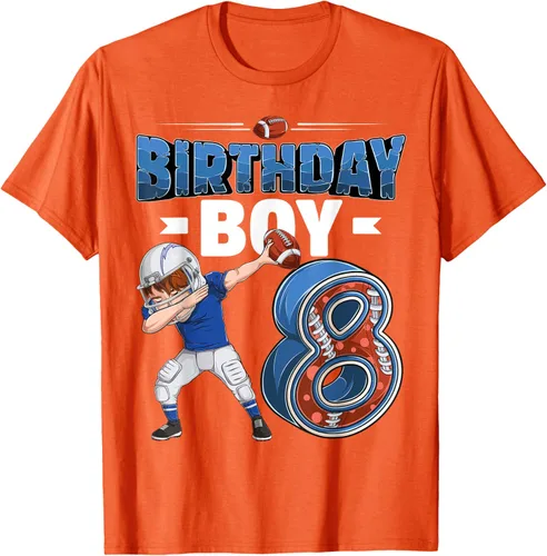 Vista 66 de Dabbing Boy - Camiseta de 8 años de fútbol americano americano, Negro, S