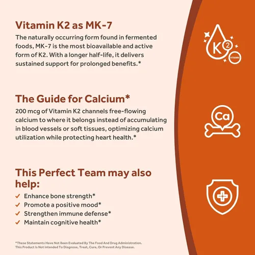 Vista 4 de Doctor's Recipes Vitamina D3 K2, 10,000 UI, 200 mcg, MK-7, fuerte densidad ósea, dientes, inmune, apoyo cardíaco, energía, absorción de calcio, sin