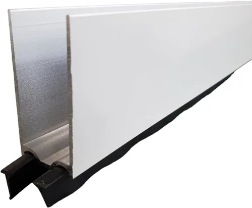 Vista 3 de Expansor inferior para puerta de tormenta de seguridad 0.1 pulgada de grosor solamente -36 pulgadas de ancho - negro