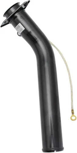 Vista 124 de TRQ Cuello de llenado de depósito de combustible, color negro, compatible con Mercury Villager Nissan Quest 1999-2002