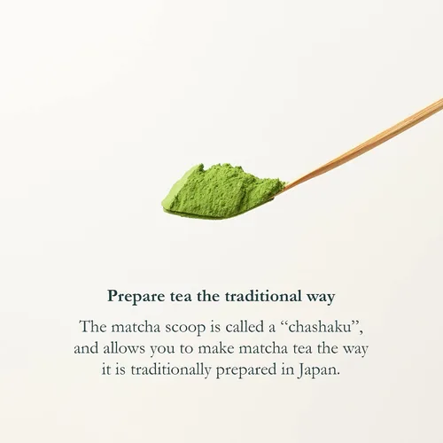 Vista 4 de Naoki Matcha Juego de batidor japonés de bambú (Chasen) Matcha