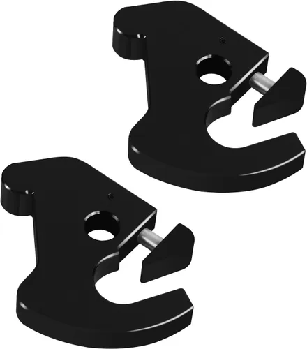 Vista 2 de Portaequipajes Sissy Bar Latch Clips Soporte de montaje de placa lateral Ojal Hardware de liberación rápida para Harley Touring Electra Road Street