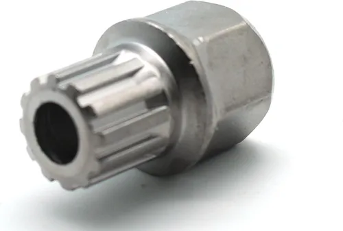 Vista 22 de TMAX Abc0/10Pt Bloqueo de rueda Lugnut antirrobo Tuerca Tornillo Eliminación de llave Socket S3057 para Vw Audi