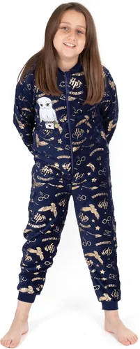 Vista 2 de Harry Potter Enterizo para niñas y niños Hogwarts Hedwig todo en uno