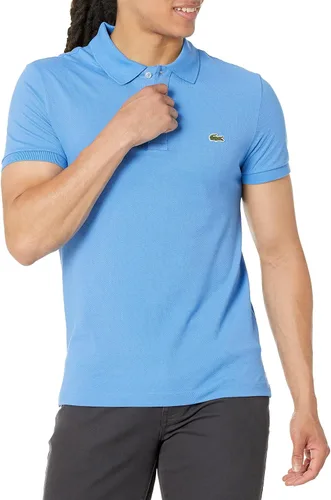 Vista 73 de Lacoste Camisa polo de manga corta para hombre Slim Fit L12.12 azul (Argentine Blue)