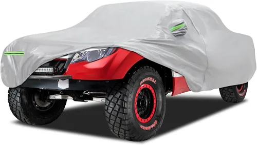 Vista 39 de Migaven Car Cover Custom Fit for Jeep Wrangler 2 Door 1987-2026 JK JL CJ YJ TJ, Waterproof Rain Sun Protection with Door Zipper & Inner Cotton