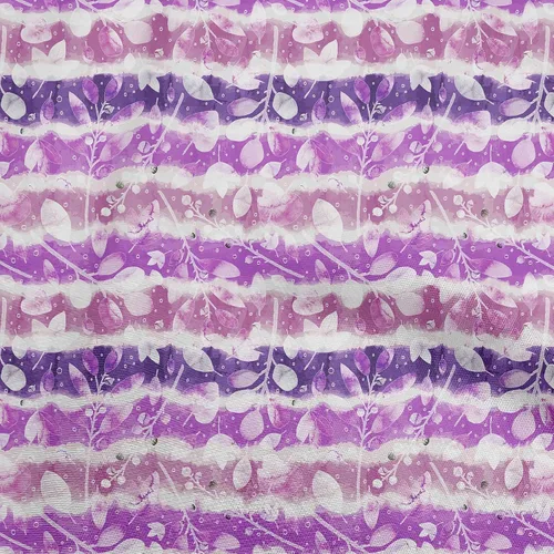 Vista 8 de oneOone The Yard - Tela de algodón flexible de color beige con estampado floral, 40 pulgadas de ancho