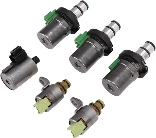 Vista 4 de Juego de solenoides de cambio de transmisión de 6 piezas para 2, 3, 5, 6, CX 7, MPV con OE 48420K R para todos los 4F27 E 4 velocidades automáticas