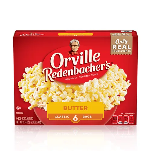 Vista 9 de Orville Redenbacher's Palomitas de maíz, 3.29 onzas, 12