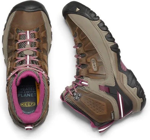 Vista 5 de KEEN Botas de senderismo impermeables Targhee 3 de altura media para mujer