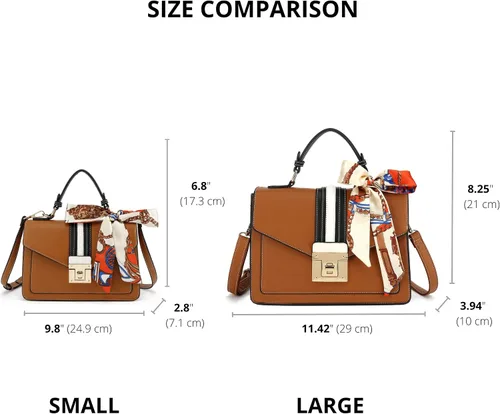 Vista 7 de Scarleton H2065 - Bolso de mano para mujer, monederos para mujer