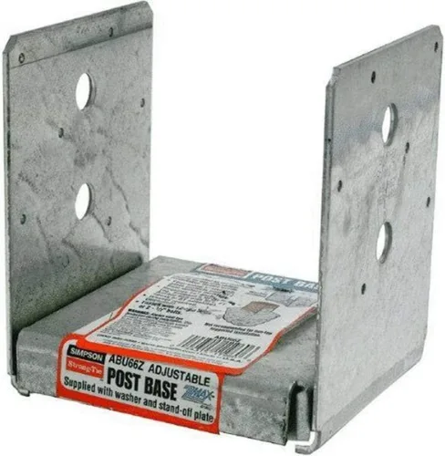 Vista 12 de Simpson Strong Tie Z-MAX base de suspensión, ABU66Z
