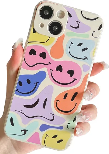 Vista 29 de Bonita funda divertida para teléfono compatible con iPhone 11, fundas femeninas de silicona líquida, goma de gel suave de dibujos animados, forro
