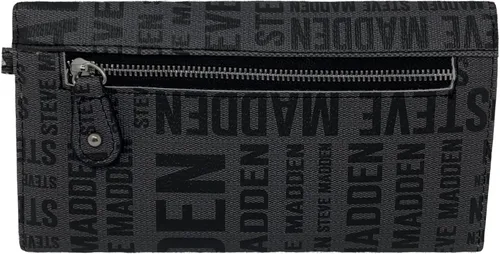 Vista 3 de Steve Madden Bolso de mano Logobar Trifold Wristlet para mujer