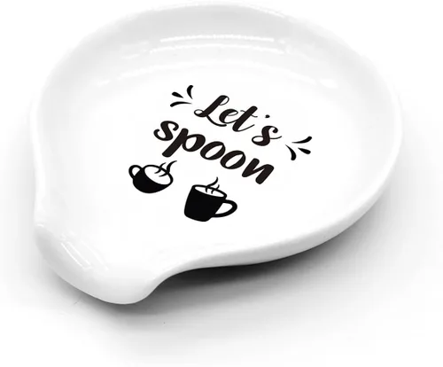 Vista 3 de Littlefa Soporte para cuchara de café, soporte para cucharas de café