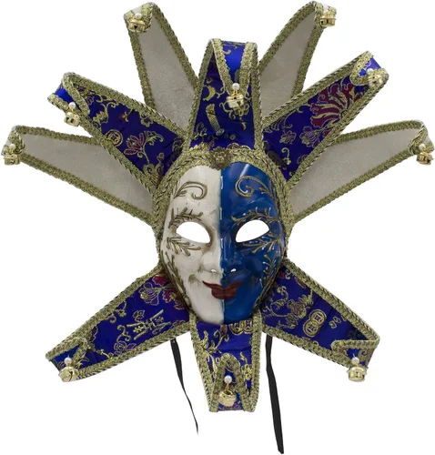 Vista 13 de Máscara veneciana vintage de bufón para mujer, accesorio para disfraz de carnaval, mardi gras