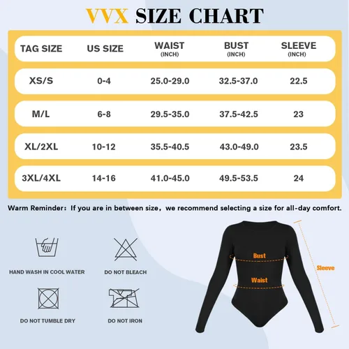 Vista 6 de Body moldeador para mujer, con control de abdomen, manga larga, cuello redondo, tanga, sin costuras, sexy, trajes corporales