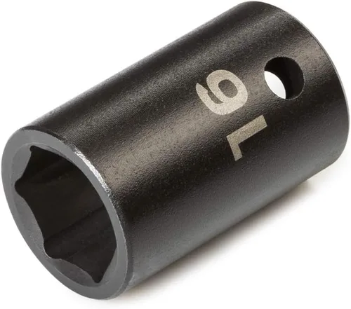 Vista 49 de TEKTON SID23109 Dado de impacto profundo de 6 puntos de 23/64 pulgada (9 mm) impulsor de 1/2 pulgada