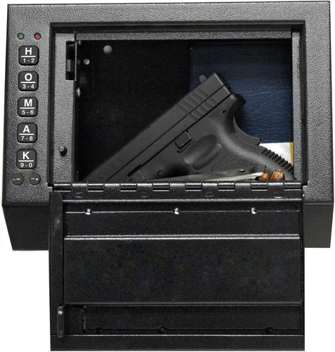 Vista 2 de Homak Caja de pistola de acceso electrónico para el primer reloj