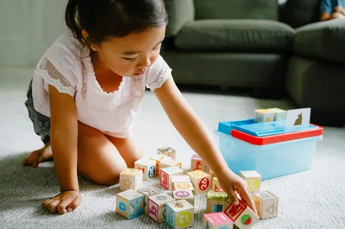 Vista 3 de Chuckle & Roar - Bloques de aprendizaje: bloques del alfabeto y tarjetas didácticas de aprendizaje - Actividad educativa de aprendizaje para niños