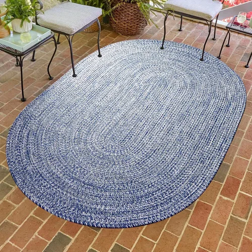 Vista 11 de Superior Alfombra de área grande para interiores y exteriores, reversible, trenzada, decoración del piso del hogar para sala de estar, cocina