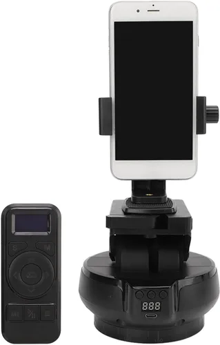 Vista 8 de Cabezal de bola de trípode panorámico motorizado de 2.4G, cabezal de inclinación panorámico motorizado automático con interfaz de liberación