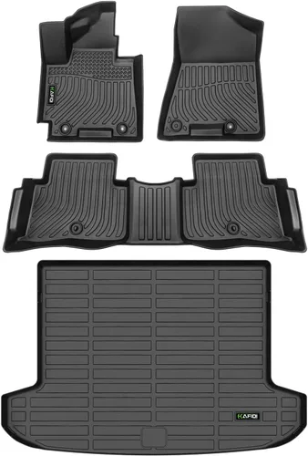 Vista 18 de Alfombrillas y forro de carga personalizados para Chevy Suburban/GMC Yukon XL 2015-2020 (con asiento de banco de 2da fila), protección para todo