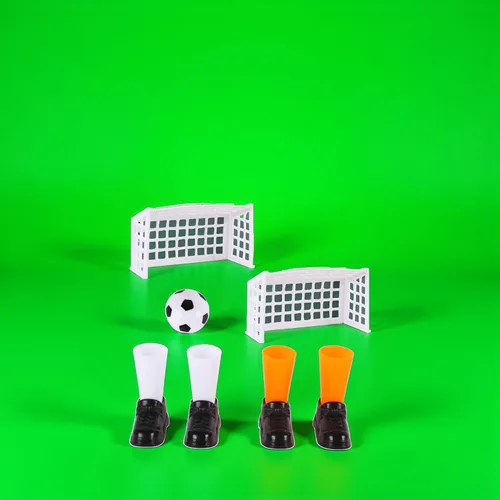 Vista 4 de 1 juego de fútbol de dedo juego de fútbol partido divertido juego de mesa de dedo con dos objetivos para fanáticos fiesta club
