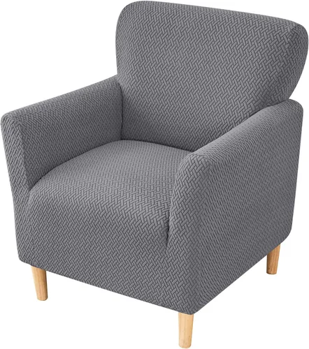 Vista 17 de FUANGUI Funda para Sillón de Banquete con Brazos Fundas para Sillas Elásticas Funda para Sillón Club Funda Suave para Sillón Sofá Cubiertas