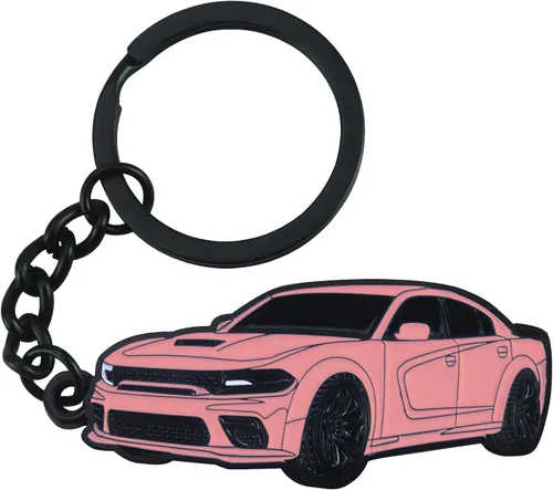 Vista 12 de Llavero para Dodge Challenger, Dakota, Charger, SRT, Avenger, Durango, Caravan, accesorios para Dodge Charger 2015-2022