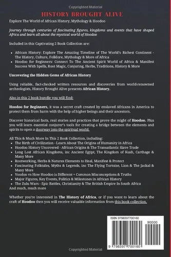 Vista 2 de African History & Hoodoo Connect to The Ancient Spirit of Africa and Explore The Timeline, Culture, Roots, Spells, & More From The World's Richest