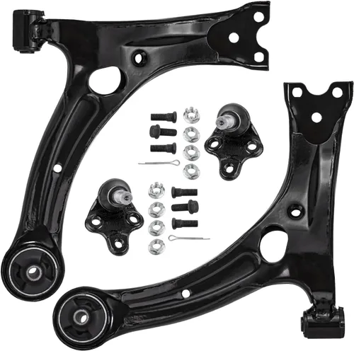 Vista 99 de Detroit Axle - Kit de brazos de control de extremo delantero para Acura 2004-2008 TSX 2003-2007 Honda Accord, 2 brazos de control inferiores, 2