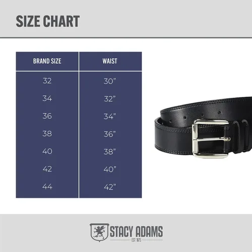Vista 4 de Stacy Adams mens Casual Belts