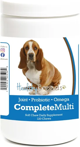 Vista 30 de Healthy Breeds Affenpinscher todo en uno multivitamínico suave masticable 120