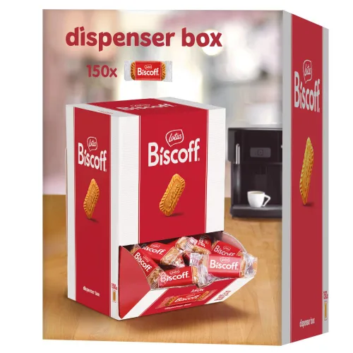 Vista 4 de Biscoff Galletas, 0.22 oz, dispensador de 150 galletas